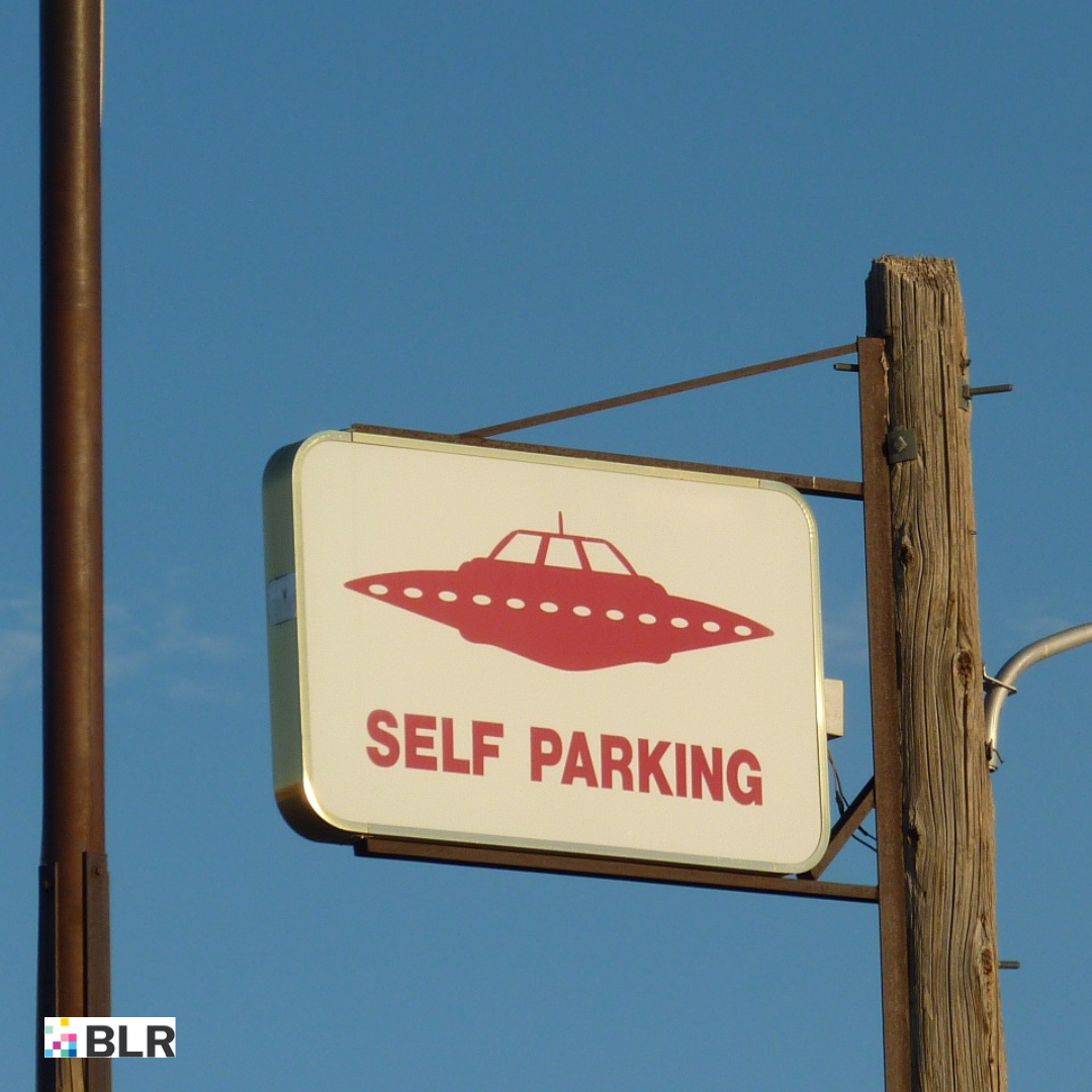 UFO Self Parking sign in Roswell
